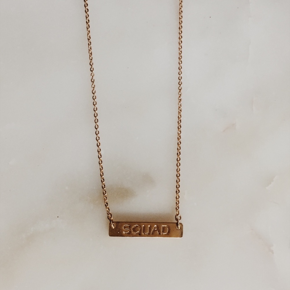 SQUAD Pendant Necklace